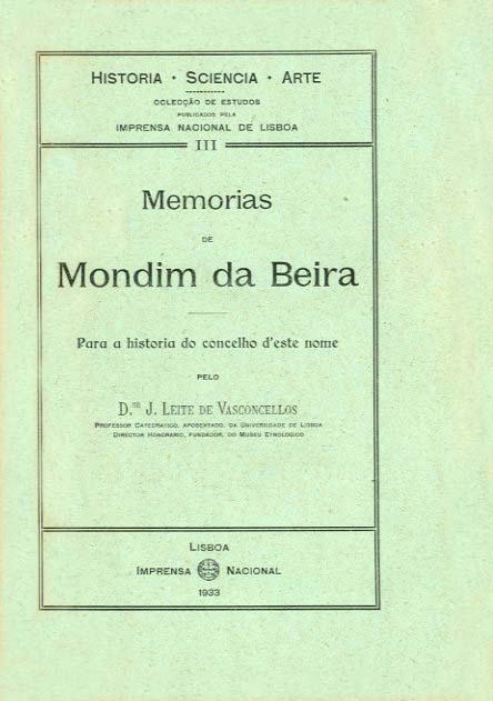 MEMORIAS DE MONDIM DA BEIRA