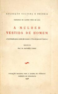 MULHER VESTIDA DE HOMEM