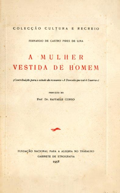 MULHER VESTIDA DE HOMEM