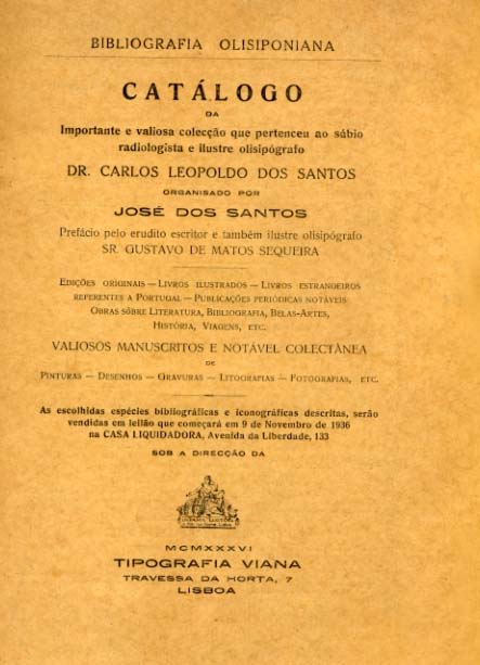 BIBLIOGRAFIA OLISIPONIANA