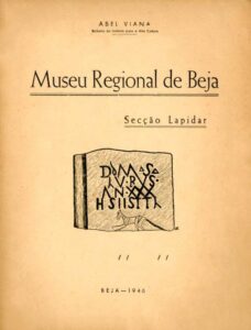 MUSEU REGIONAL DE BEJA. Secção Lapidar