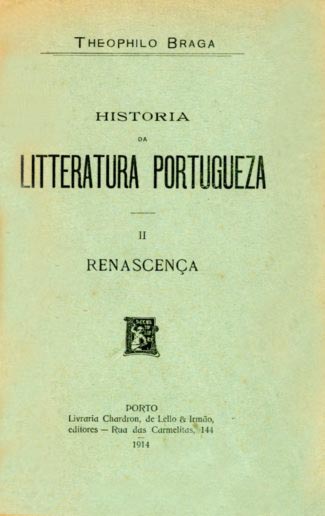 HISTORIA DA LITERATURA PORTUGUESA. II. Renascença.