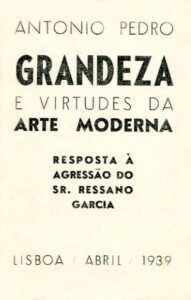 GRANDEZA E VIRTUDES DA ARTE MODERNA