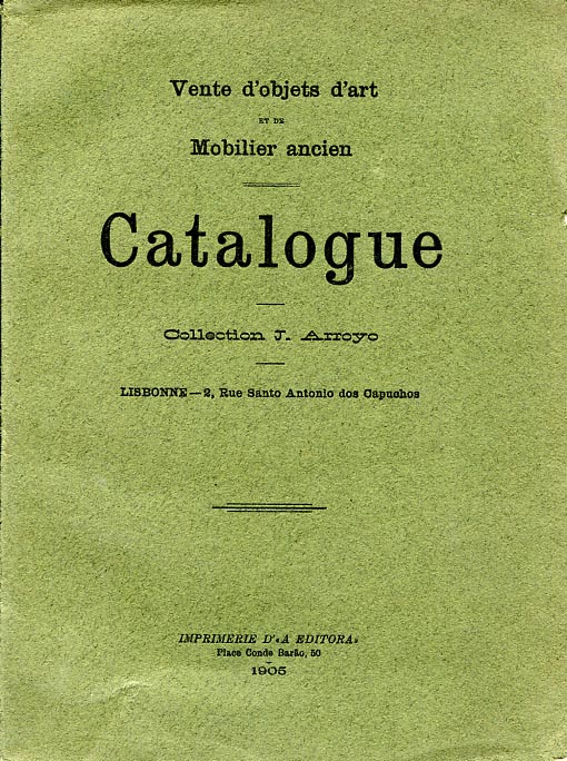 VENTE D’OBJETS D’ART ET DE MOBILIER ANCIEN