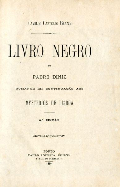 LIVRO NEGRO DE PADRE DINIZ