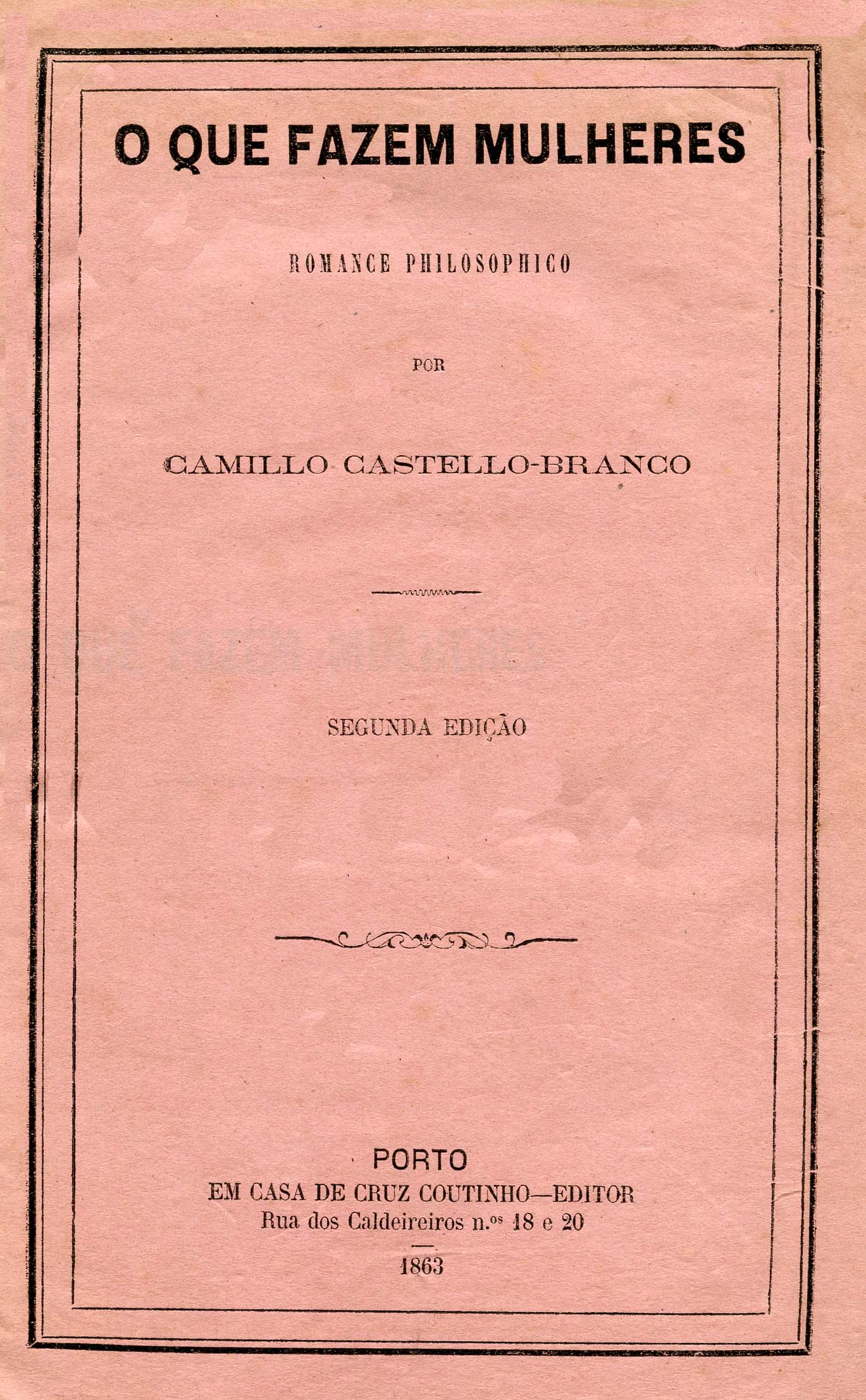 O QUE FAZEM MULHERES