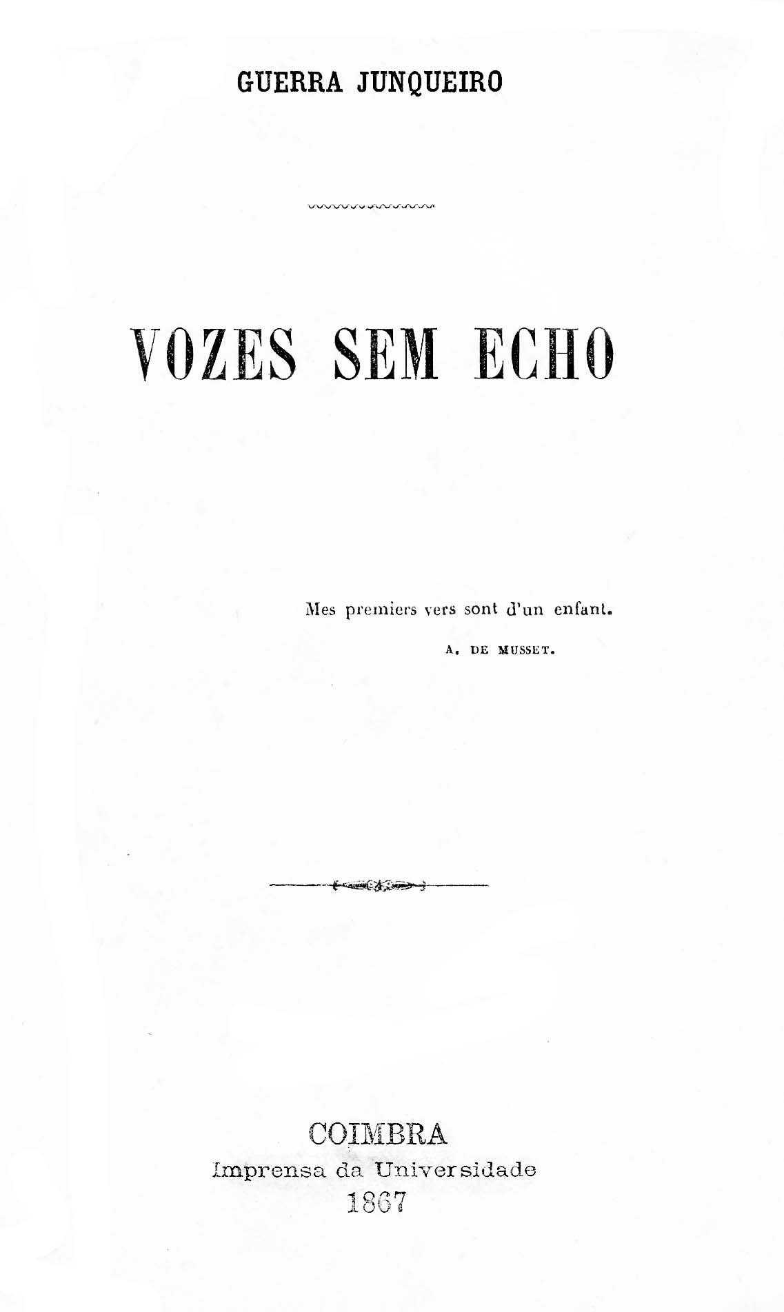VOZES SEM ECO
