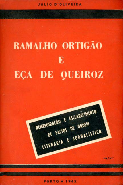 RAMALHO ORTIGAO E EÇA DE QUEIROS