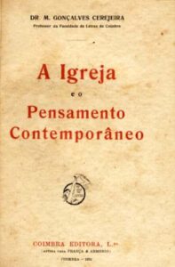 IGREJA E O PENSAMENTO CONTEMPORANEO