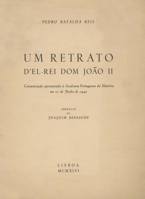 UM RETRATO DE EL REI DOM JOAO 2
