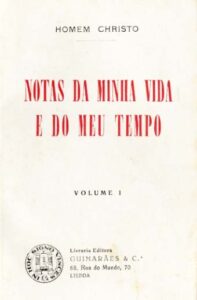 NOTAS DA MINHA VIDA E DO MEU TEMPO