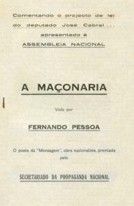 MAÇONARIA VISTA POR FERNANDO PESSOA