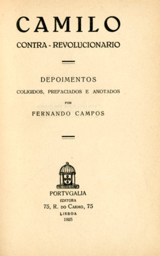 CAMILO CONTRA REVOLUCIONARIO