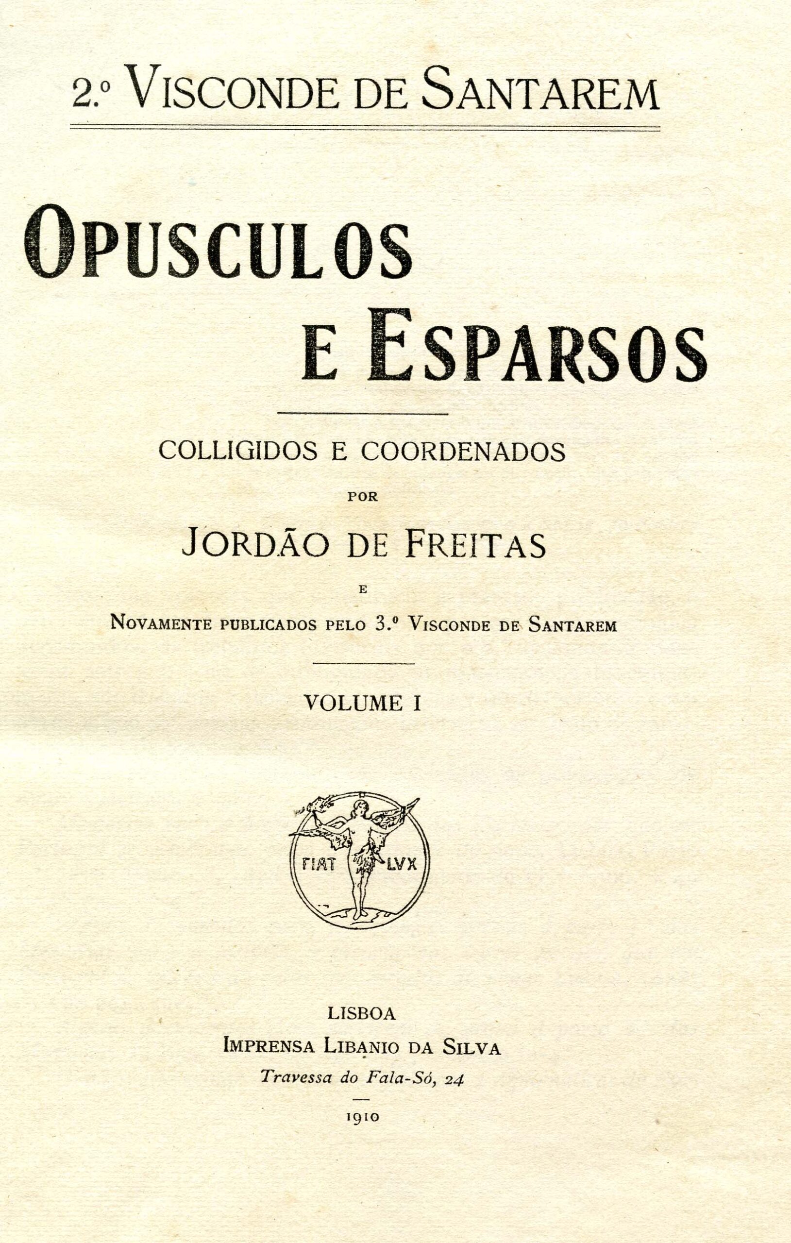 OPUSCULOS E ESPARSOS [e INEDITOS]