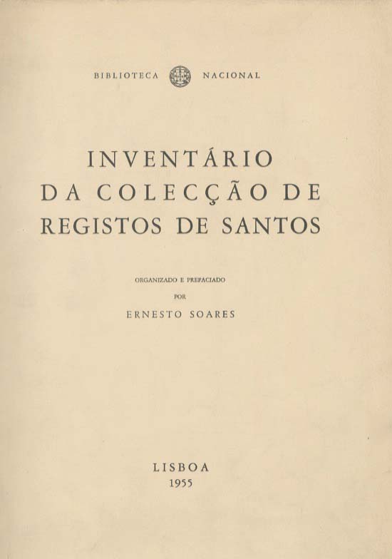 INVENTARIO DA COLECÇAO DE REGISTOS DE SANTOS