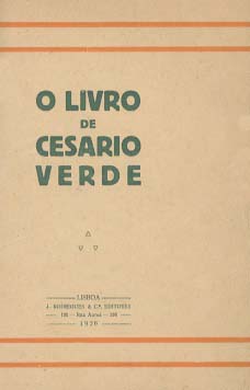 LIVRO DE CESARIO VERDE