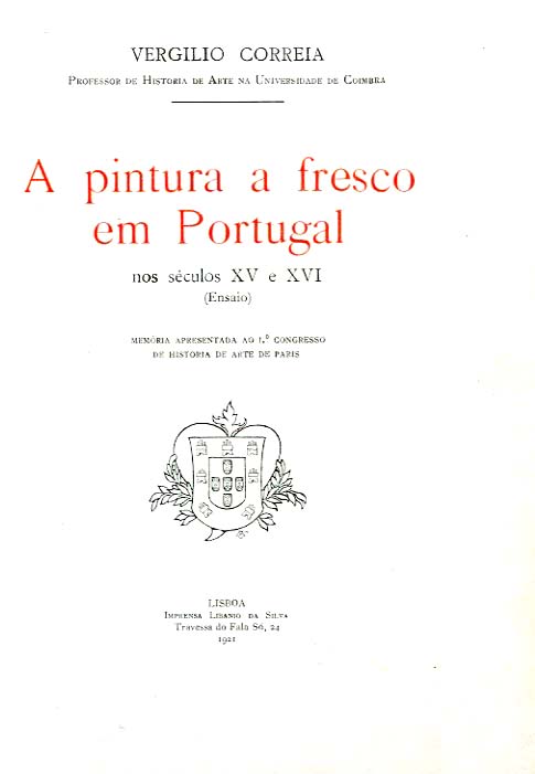 PINTURA A FRESCO EM PORTUGAL NOS SECULOS 15 E 16