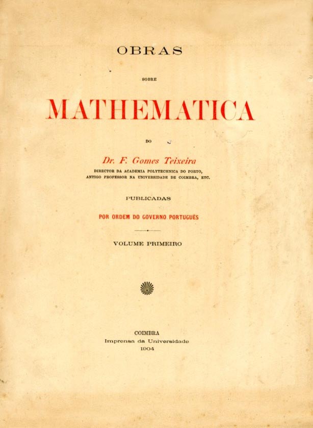 OBRAS SOBRE MATEMATICA