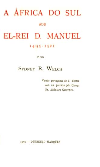 AFRICA DO SUL SOB EL REI DOM MANUEL
