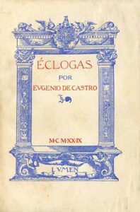 OBRAS POETICAS DE EUGENIO DE CASTRO