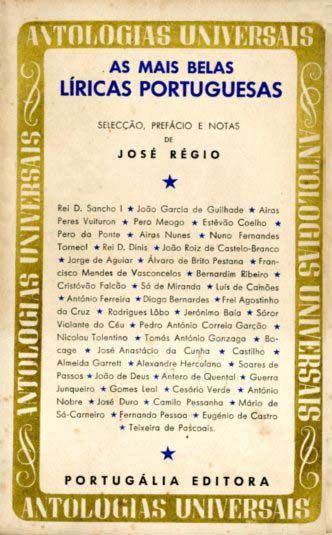 MAIS BELAS LIRICAS PORTUGUESAS