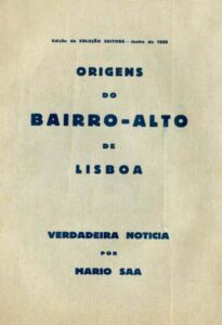 ORIGENS DO BAIRRO ALTO