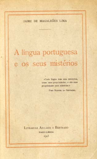 LINGUA PORTUGUESA E OS SEUS MISTERIOS