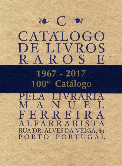 100 º catálogo de livros raros, antigos e/ou esgotados