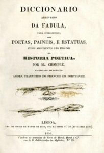 DICIONARIO ABREVIADO DA FABULA PARA INTELIGENCIA DOS POETAS DOS PAINEIS E DAS ESTATUAS