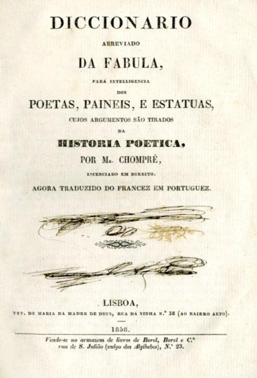 DICIONARIO ABREVIADO DA FABULA PARA INTELIGENCIA DOS POETAS DOS PAINEIS E DAS ESTATUAS