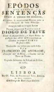 EPODOS QUE CONTEM SENTENÇAS UTEIS A TODOS OS HOMENS