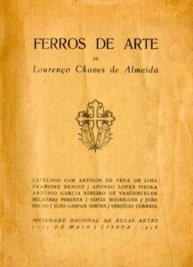 FERROS DE ARTE DE LOURENÇO CHAVES DE ALMEIDA