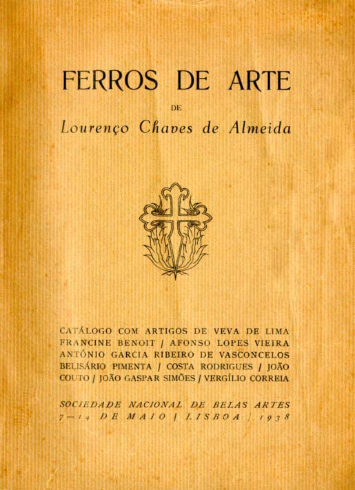FERROS DE ARTE DE LOURENÇO CHAVES DE ALMEIDA