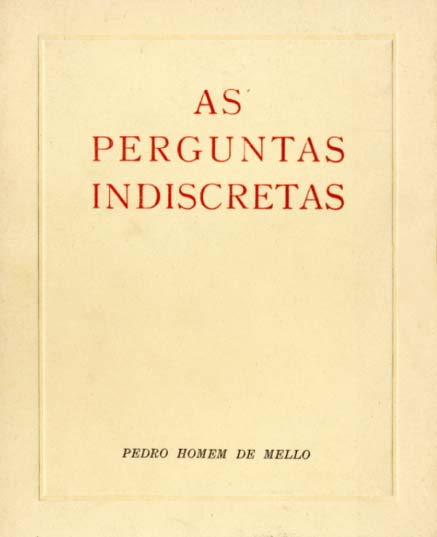 PERGUNTAS INDISCRETAS