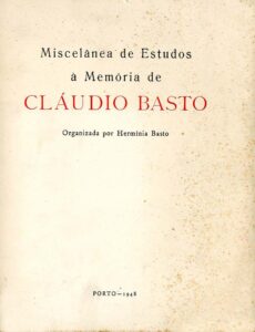 MISCELANEA DE ESTUDOS A MEMORIA DE CLAUDIO BASTO