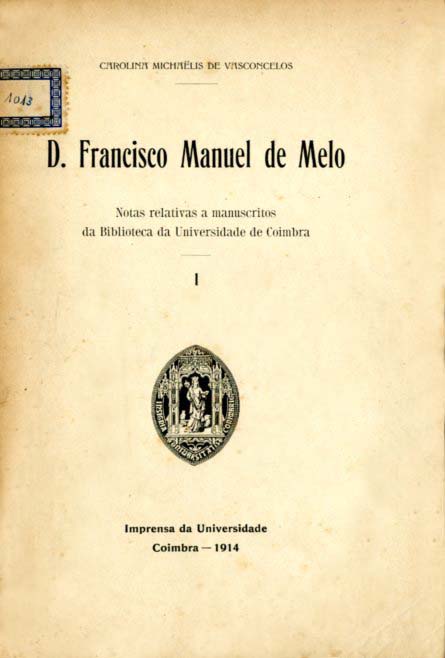 DOM FRANCISCO MANUEL DE MELO