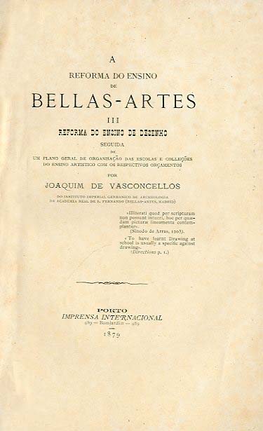 REFORMA DO ENSINO DE BELAS ARTES