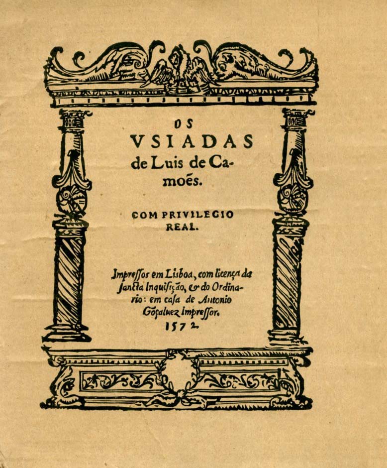 REPRODUÇOES DAS GRAVURAS DA EDIÇÃO DOS LUSIADAS DO MORGADO DE MATEUS