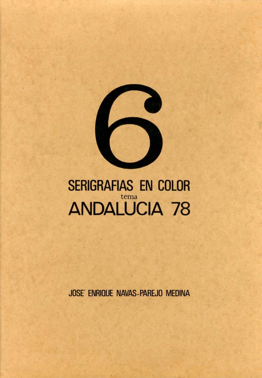 SEIS SERIGRAFIAS EN COLOR Tema ANDALUCIA 78