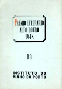 PREMIO LITERARIO ALTO DOURO 1948 DO INSTITUTO DO VINHO DO PORTO