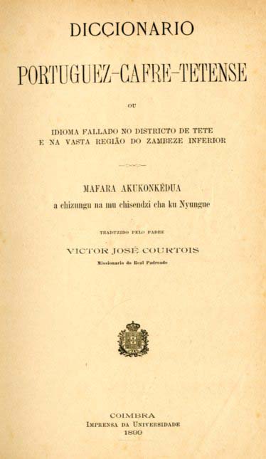 DICIONARIO PORTUGUES CAFRE TETENSE