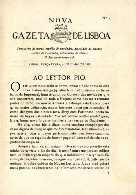 NOVA GAZETA DE LISBOA