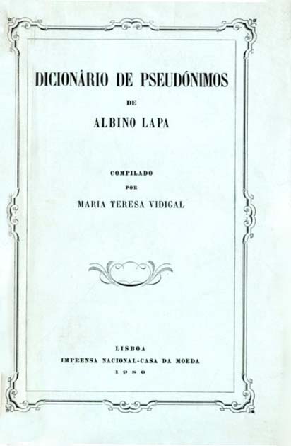 DICIONARIO DE PSEUDONIMOS