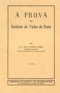 PROVA NO INSTITUTO DO VINHO DO PORTO