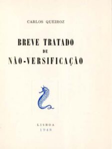 BREVE TRATADO DE NAO VERSIFICAÇAO