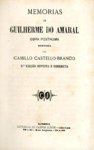 MEMORIAS DE GUILHERME DO AMARAL