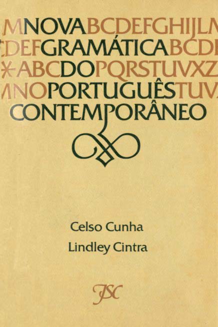 NOVA GRAMATICA DO PORTUGUES CONTEMPORANEO