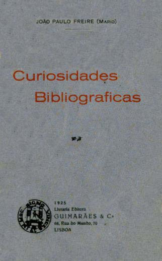 CURIOSIDADES BIBLIOGRAFICAS