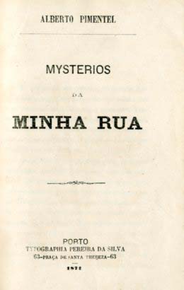MISTERIOS DA MINHA RUA