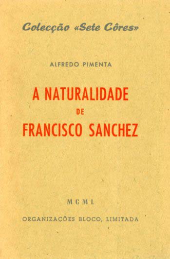 NATURALIDADE DE FRANCISCO SANCHES